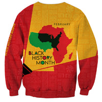 Black History Month Sweatshirt African February - Wonder Print Shop