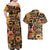 Personalized The Spirit Of Africa Couples Matching Off Shoulder Maxi Dress and Hawaiian Shirt - Wonder Print Shop