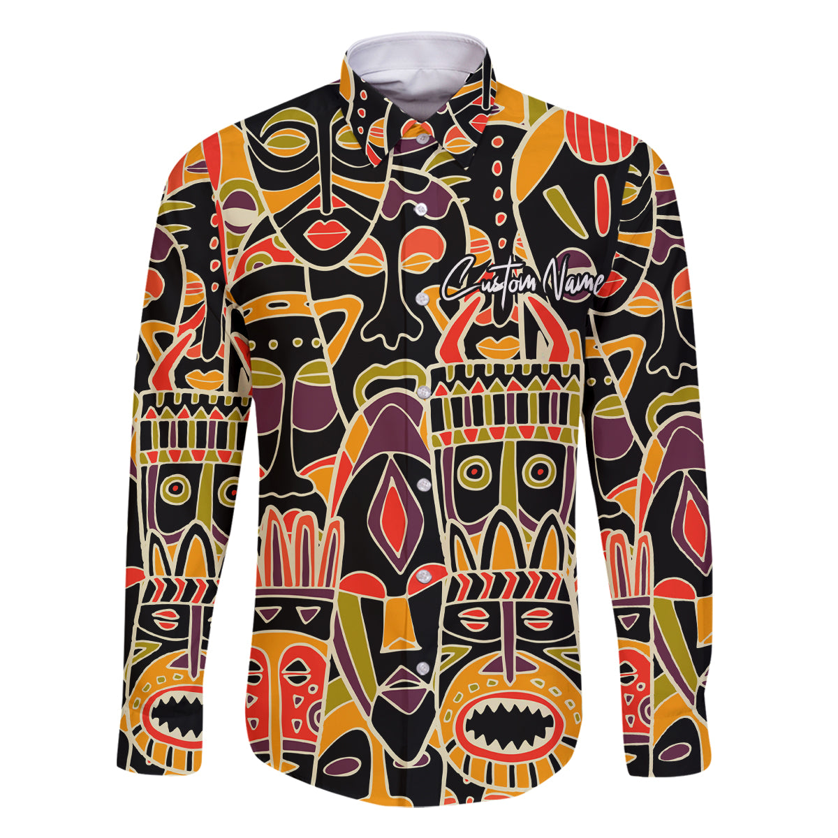 Personalized The Spirit Of Africa Family Matching Long Sleeve Bodycon Dress and Hawaiian Shirt - Wonder Print Shop