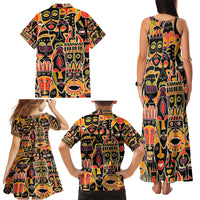 Personalized The Spirit Of Africa Family Matching Tank Maxi Dress and Hawaiian Shirt - Wonder Print Shop