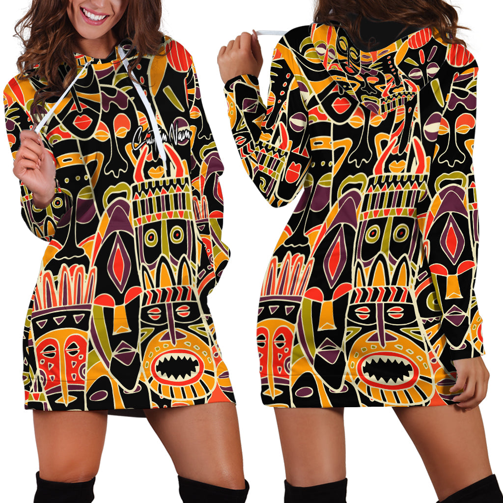 Personalized The Spirit Of Africa Hoodie Dress - Wonder Print Shop