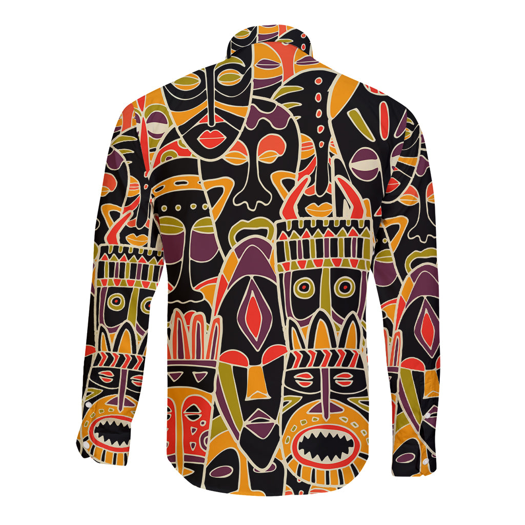 Personalized The Spirit Of Africa Long Sleeve Button Shirt - Wonder Print Shop