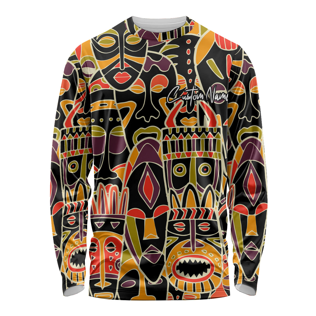 Personalized The Spirit Of Africa Long Sleeve Shirt - Wonder Print Shop