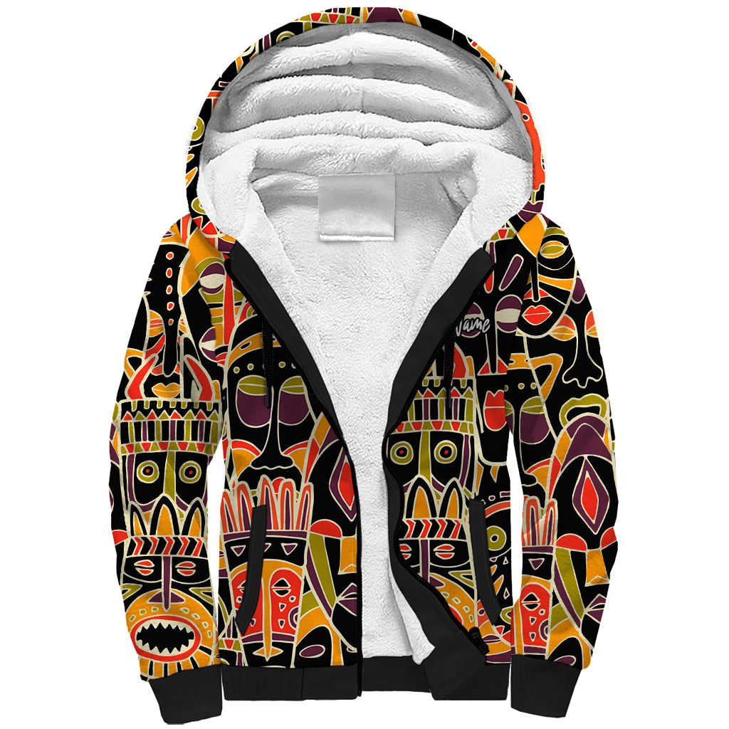 Personalized The Spirit Of Africa Sherpa Hoodie - Wonder Print Shop