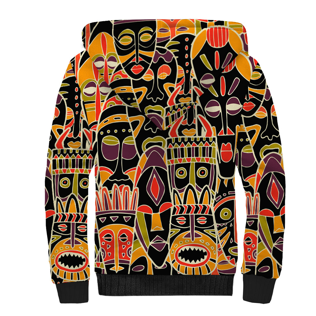 Personalized The Spirit Of Africa Sherpa Hoodie - Wonder Print Shop