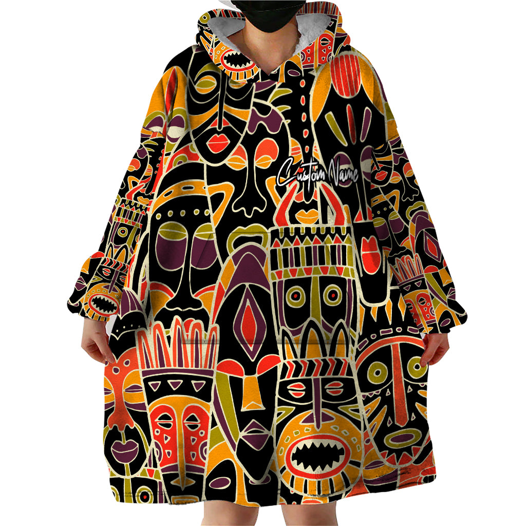Personalized The Spirit Of Africa Wearable Blanket Hoodie - Wonder Print Shop