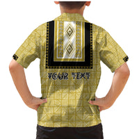 Personalized African Mudcloth Dashiki Family Matching Mermaid Dress and Hawaiian Shirt - Wonder Print Shop
