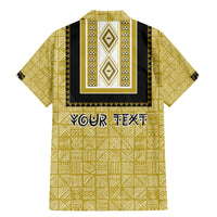 Personalized African Mudcloth Dashiki Family Matching Mermaid Dress and Hawaiian Shirt - Wonder Print Shop