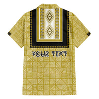 Personalized African Mudcloth Dashiki Family Matching Tank Maxi Dress and Hawaiian Shirt - Wonder Print Shop