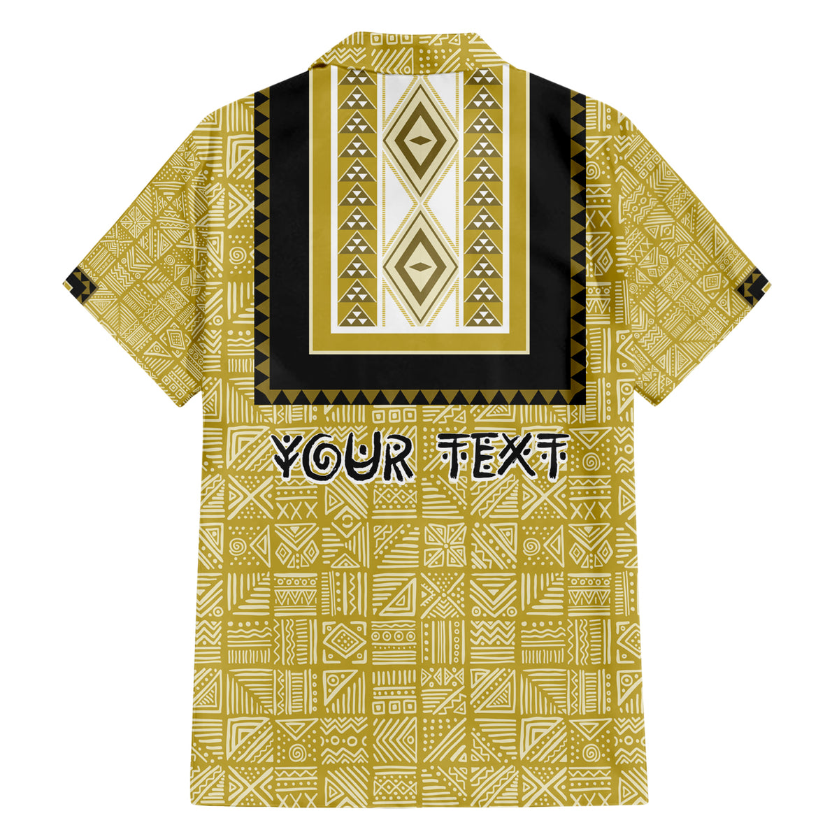 Personalized African Mudcloth Dashiki Hawaiian Shirt - Wonder Print Shop