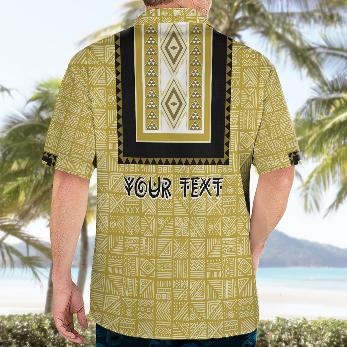 Personalized African Mudcloth Dashiki Hawaiian Shirt - Wonder Print Shop