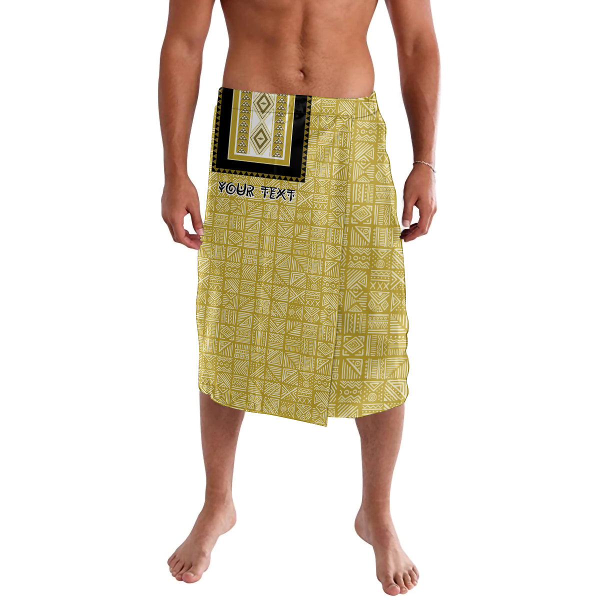 Personalized African Mudcloth Dashiki Lavalava - Wonder Print Shop