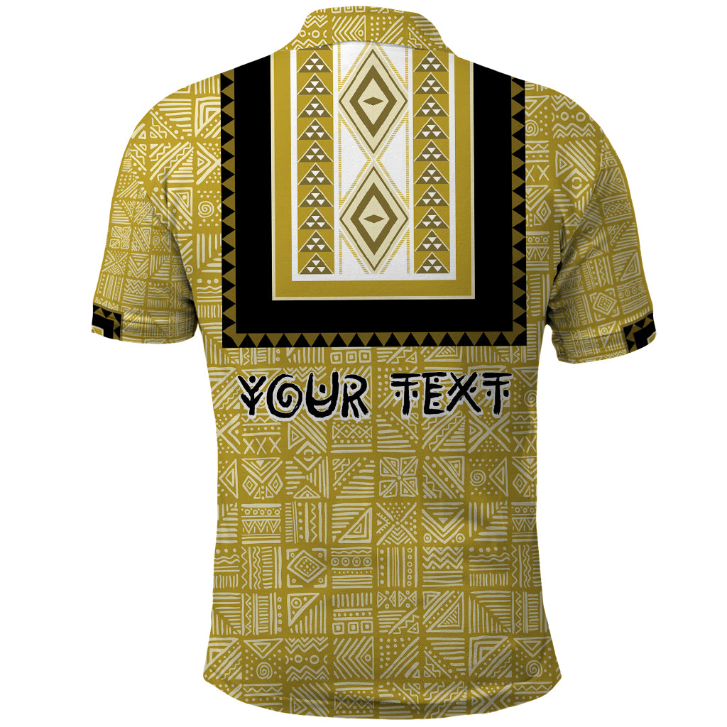 Personalized African Mudcloth Dashiki Polo Shirt - Wonder Print Shop
