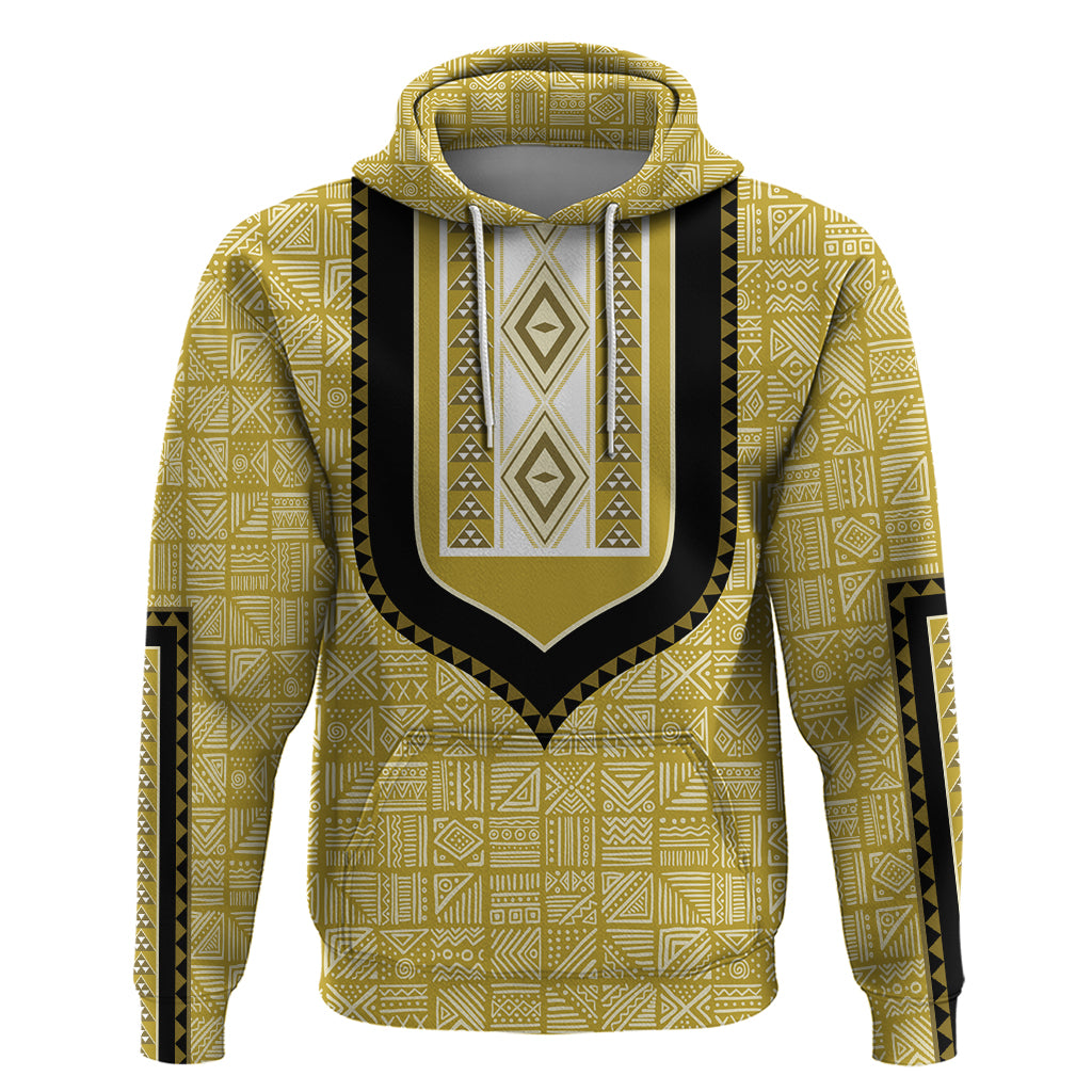 Personalized African Mudcloth Dashiki Zip Hoodie - Wonder Print Shop