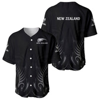 New Zealand Baseball Jersey Rugby 2023 Champions Black - Wonder Print Shop