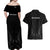 New Zealand Couples Matching Off Shoulder Maxi Dress and Hawaiian Shirt Rugby 2023 Champions Black - Wonder Print Shop