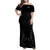New Zealand Family Matching Off Shoulder Maxi Dress and Hawaiian Shirt Rugby 2023 Champions Black - Wonder Print Shop
