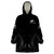 New Zealand Wearable Blanket Hoodie Rugby 2023 Champions Black - Wonder Print Shop
