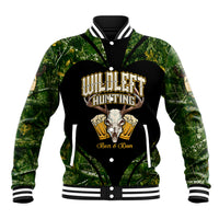 Wildlife Hunting Baseball Jacket Beer And Deer - Wonder Print Shop