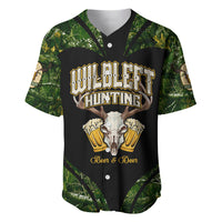 Wildlife Hunting Baseball Jersey Beer And Deer - Wonder Print Shop