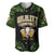 Wildlife Hunting Baseball Jersey Beer And Deer - Wonder Print Shop