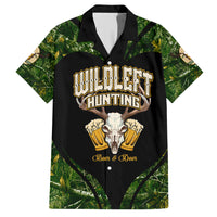 Wildlife Hunting Hawaiian Shirt Beer And Deer - Wonder Print Shop