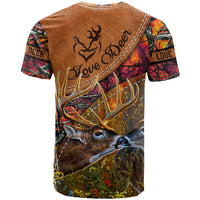 Love Deer T Shirt Deer Hunting Realtree Fire - Wonder Print Shop