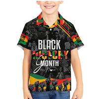 Personalized Black History Month Family Matching Mermaid Dress and Hawaiian Shirt - Wonder Print Shop