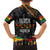 Personalized Black History Month Family Matching Off Shoulder Long Sleeve Dress and Hawaiian Shirt - Wonder Print Shop