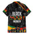 Personalized Black History Month Family Matching Short Sleeve Bodycon Dress and Hawaiian Shirt - Wonder Print Shop