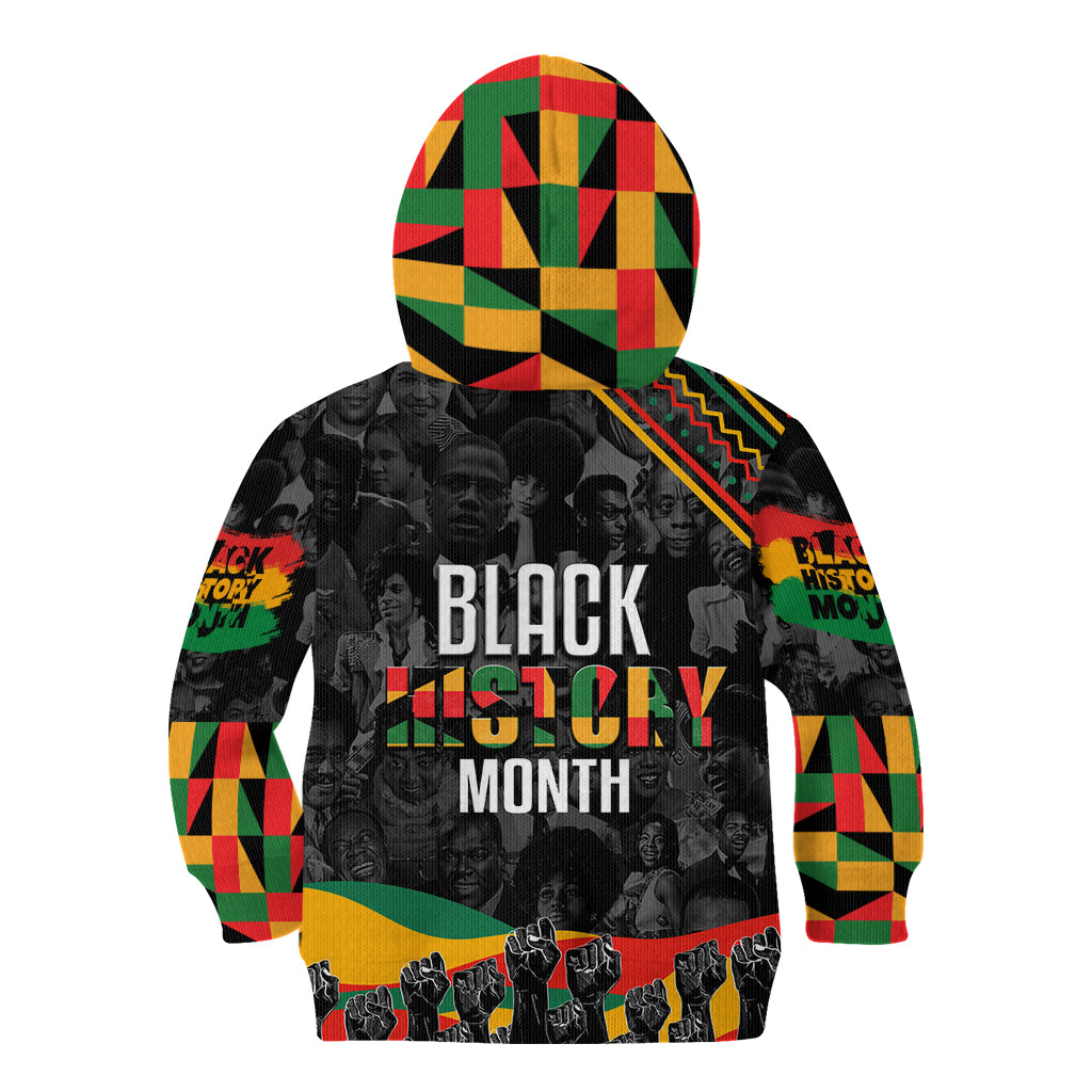 Personalized Black History Month Kid Hoodie - Wonder Print Shop
