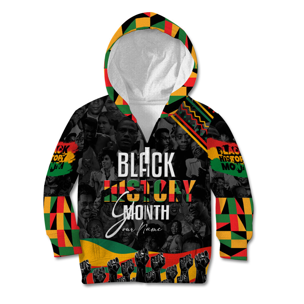 Personalized Black History Month Kid Hoodie - Wonder Print Shop
