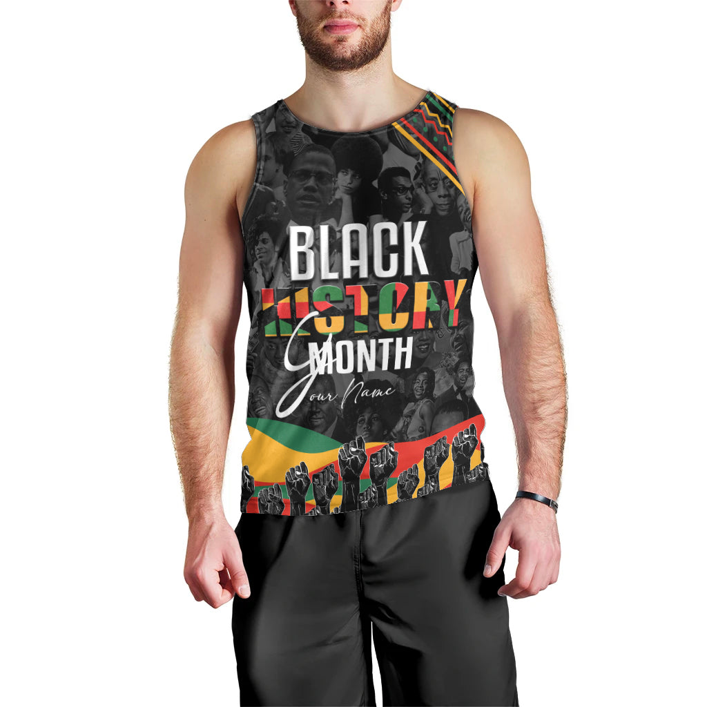 Personalized Black History Month Men Tank Top - Wonder Print Shop