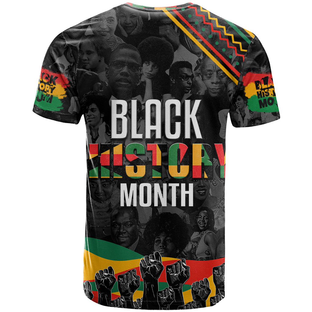 Personalized Black History Month T Shirt - Wonder Print Shop
