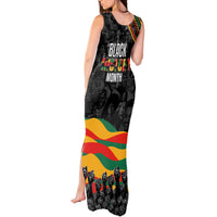 Personalized Black History Month Tank Maxi Dress - Wonder Print Shop