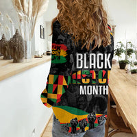 Personalized Black History Month Women Casual Shirt - Wonder Print Shop