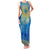 Personalized Mandala Egyptian Pharaoh Family Matching Tank Maxi Dress and Hawaiian Shirt Eye of Horus Blue - Wonder Print Shop