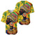 Personalized Africa Woman Baseball Jersey Tropical Style - Wonder Print Shop