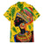 Personalized Africa Woman Family Matching Off Shoulder Maxi Dress and Hawaiian Shirt Tropical Style - Wonder Print Shop