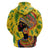 Personalized Africa Woman Hoodie Tropical Style - Wonder Print Shop