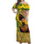 Personalized Africa Woman Off Shoulder Maxi Dress Tropical Style - Wonder Print Shop