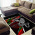 Eagle Snake Mexico Area Rug Aztec Sun Stone