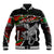 Eagle Snake Mexico Baseball Jacket Aztec Sun Stone