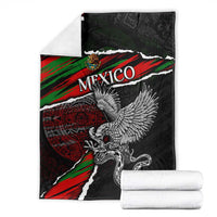 Eagle Snake Mexico Blanket Aztec Sun Stone