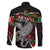 Eagle Snake Mexico Family Matching Long Sleeve Bodycon Dress and Hawaiian Shirt Aztec Sun Stone