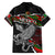 Eagle Snake Mexico Family Matching Off The Shoulder Long Sleeve Dress and Hawaiian Shirt Aztec Sun Stone