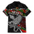Eagle Snake Mexico Family Matching Short Sleeve Bodycon Dress and Hawaiian Shirt Aztec Sun Stone