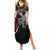 Eagle Snake Mexico Family Matching Summer Maxi Dress and Hawaiian Shirt Aztec Sun Stone