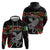 Eagle Snake Mexico Hoodie Aztec Sun Stone