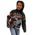 Eagle Snake Mexico Kid Hoodie Aztec Sun Stone